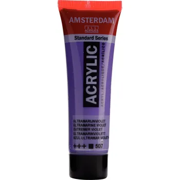 Vodová barva Akrylová barva Amsterdam Standard - 507 Ultramarine Violet Objem: 20 ml