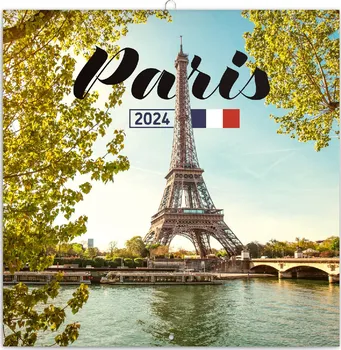 Kalendář Presco Group Poznámkový kalendář Paříž 2024