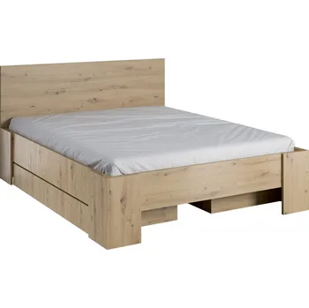 Postel Nábytek PEGAS s.r.o. Postel MALTA L1-160, Dub Artisan + Grey