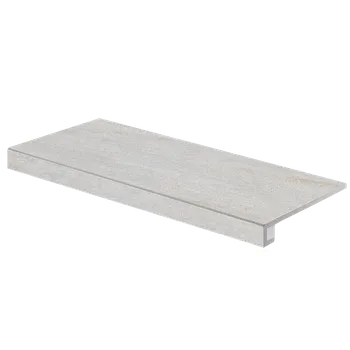 Dlažba RAKO Quarzit DCF84737, schodovka, šedá, kalibrovaná, 40 x 80 x 1 cm