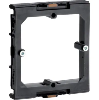 Hager G2870 parapetní lišta (d x š) 71 mm x 64 mm 1 ks černá