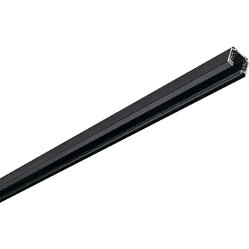 Bodové svítidlo BIG WHITE 3FÁZOVÁ NÁSTAVNÁ PŘÍPOJNICE EUTRAC, vysokonapěťová přípojnice, černá, 2 m 145200