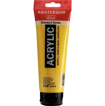Vodová barva Akrylová barva Amsterdam Standard - 268 Azo Yellow Light Objem: 250 ml