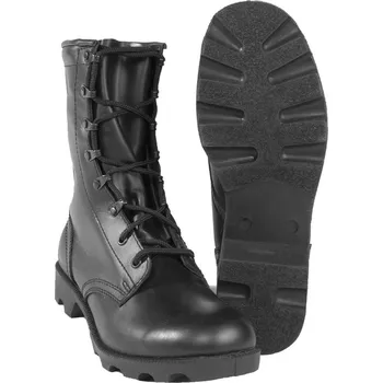 Těžké boty Boty kožené Mil-Tec US Speed Lace - černé, 6