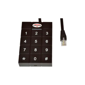 Pokladní zásuvka RFID 125 kHz adaptér s klávesnicí pro pokladní zásuvky Virtuos 24V