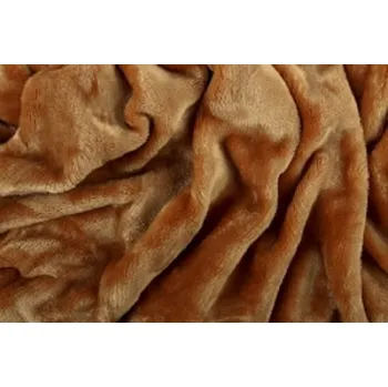 Povlečení SVITAP Prostěradlo mikroflanel SLEEP WELL okrová mikroflanel 90/200