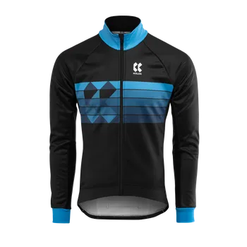 Cyklistická bunda KALAS ZIMNÍ BUNDA MOTION Z černá/modrá Kalas velikost: 4 (L)