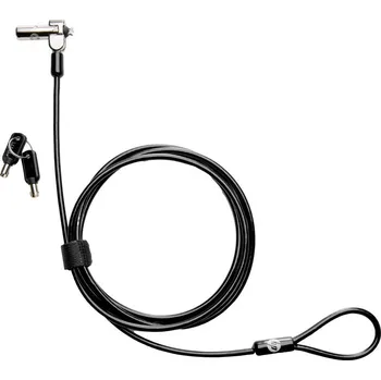 Zámek na kolo HP kabelový zámek pro notebooky, kódový zámek s klíčem vč. 2 klíčů 1.83 m 1AJ39AA