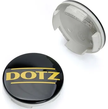 Auto-moto Středová krytka alu kola Ø 56/60 mm, Dotz ZO7040B, plast, s logem, černé