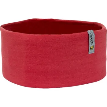 Kojenecké oblečení Janus LW dětská merino čelenka 42-45 red, Janus Norsko Červená