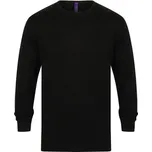 Henbury Pánský lehký svetr H725 Black L
