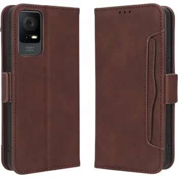 Pouzdro na tablet VSECHNONAMOBIL 59464 SLOT Peněženkový obal pro TCL 408 hnědý