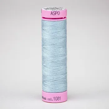 Nit Univerzální šicí nit Amann ASPO 120 polyesterová, blankytná modrá 1081, návin 100m