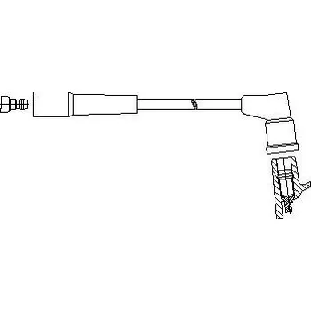 Zapalovací kabel zapalovací kabel, , BREMI, 311/110