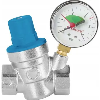 vodní filtr AquaShop Redukční ventil na vodu s manometrem 1"