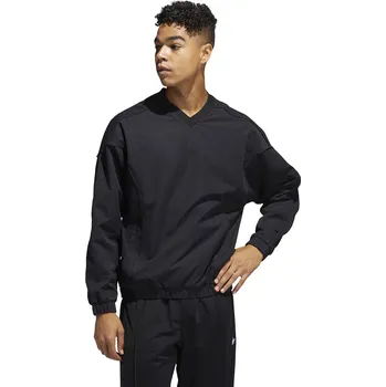 Pánská mikina Mikina Adidas Pintuck Popover black S 2021 - Odesíláme do 24 hodin