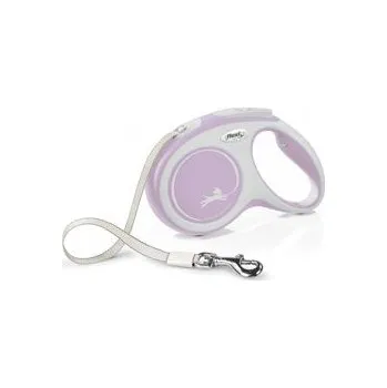 Vodítko pro psa Vodítko FLEXI Comfort M pásek 5m/25kg růžová NEW
