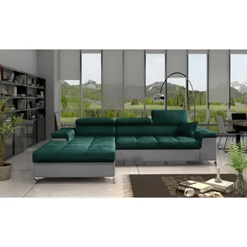 Pohovka Nábytek PEGAS s.r.o. Rohová sedací souprava RICARDO, Monolith 37/Monolith 84, Levá