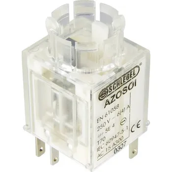 Stykač Schlegel AZOSOI spínací kontaktní prvek 2 rozpínací kontakty, 1 spínací kontakt bez aretace 250 V/AC 1 ks
