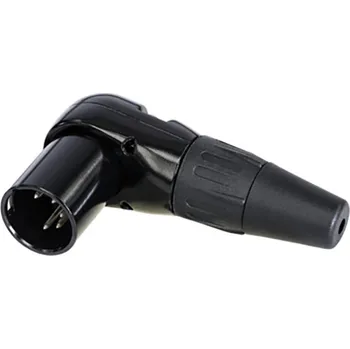 Elektrický konektor Rean AV RC5MR-BAG XLR konektor zástrčka, zahnutá Pólů: 5 1 ks