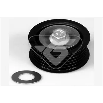 Vratna/vodici kladka, klinovy zebrovy remen, , 4967907, 4968590, 55562635, HUTCHINSON, T0319