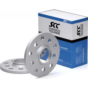 Tuning Rozšiřovací podložky SCC 13mm 5/112*5/100 - 57,1 mm, 12080E šedý elox