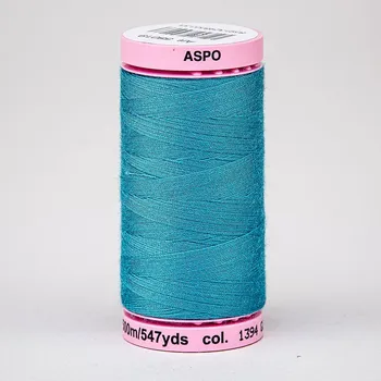 Nit Univerzální šicí nit Amann ASPO 120 polyesterová, tyrkysová 1394, návin 500m