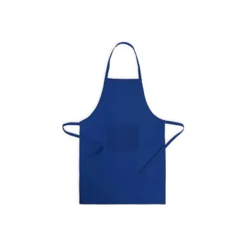 Kuchyňská zástěra MODRÁ ZÁSTĚRA, Výšivka Naše královna Modrá zástěra