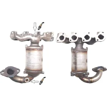 Katalyzátor Výfuk JMJ - katalyzátor výfuku FORD Fiesta 1.3i -16V, FORD Fiesta 1.3i -8V (PR 1091032 [099-346])