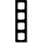 Busch-Jaeger 4násobná rámeček rám Future Linear sytá černá (RAL 9005) , černá 2CKA001754A4422 1 ks