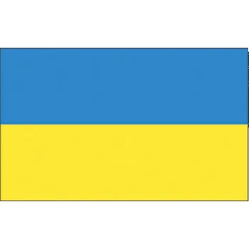 Vlajka Ukrajina 30 x 45 cm na tyčce
