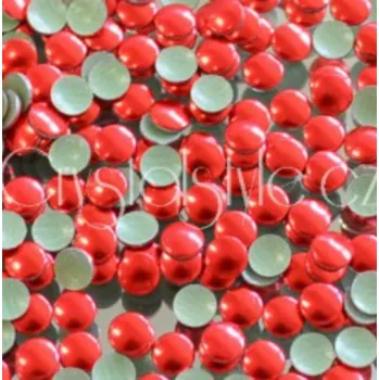 kovové hot-fix kameny barva 32 červená velikost 4mm, balení 100 nebo 500ks barva: hot-fix kovový barva 32 červená, velikost: velikost 4mm, prodejní balení: balení 100ks