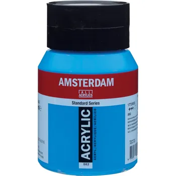 Vodová barva Akrylová barva Amsterdam Standard - 582 Manganese Blue Objem: 500 ml