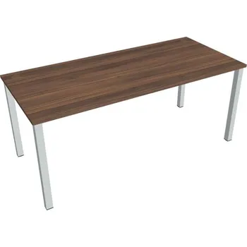 Kancelářský vozík HOBIS kancelářský stůl rovný - US 1800, ořech + doprava zdarma