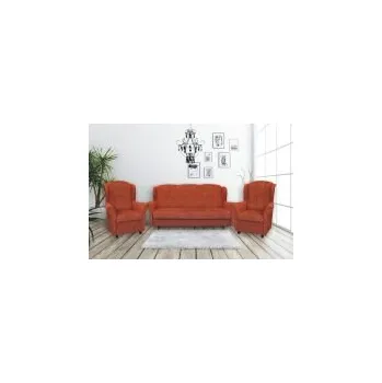 Sedací souprava FALCO Sedačka s vysokým opěradlem Agátka Maxi oranžová