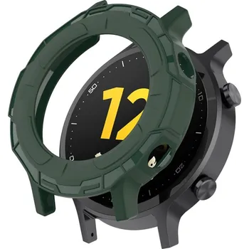 VSECHNONAMOBIL 48196 TPU Ochranný obal Realme Watch S (RMA207) tmavě zelený