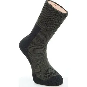 Pánské ponožky Bobr ponožky zimní - zelené ponožky 41-42