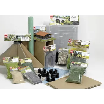 Modelová železnice Busch 7188 startovací sada krajina