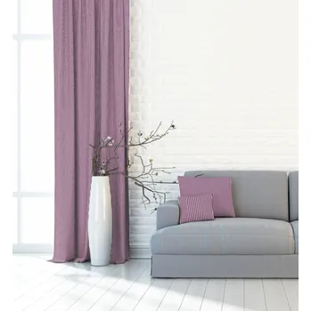 Závěs dekorační, OXY Proužek úzký 150 cm, vínový