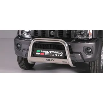 Tuning Přední ochranný rám Medium SUZUKI Jimny 2012-17 Misutonida EC/MED/K/335 Leštěný nerez