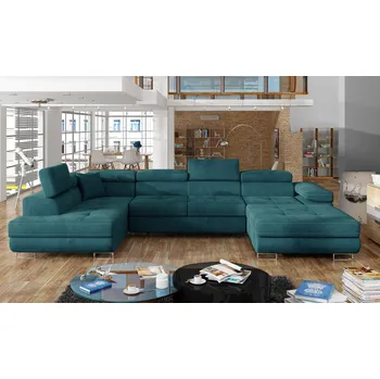 Sedací souprava Nábytek PEGAS s.r.o. Sedací souprava ve tvaru U RODRIGO, Mat Velvet 75 Levá