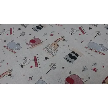 BYTEMA Dekorační látka ZOO šíře 140 cm