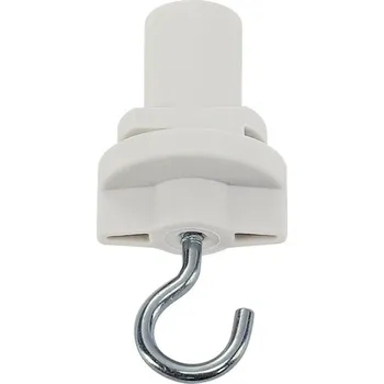 Bodové svítidlo BIG WHITE HÁK pro vysokonapěťovou 3fázovou montážní kolejničku S-TRACK dopravní bílá 1001393