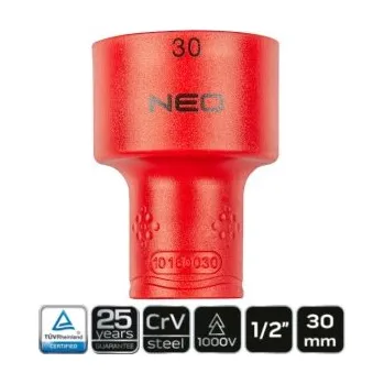 Autodílna Hlavice gola, šestihran, 1/2", 30 mm, , TOPEX, 01-194