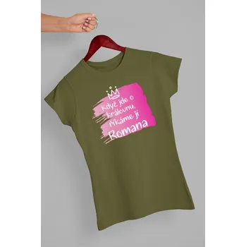 Dámské tričko Dámské tričko Romana Barva: Khaki, Velikost: XL