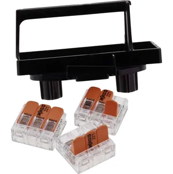 Wiska SP-KT-W 221/CSM-3x221-413 22001114 Držák svorky bez halogenů plast černá 1 ks