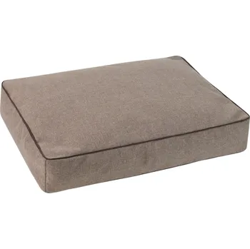 Pelíšek pro psa O´LALA PETS Ortopedická matrace LUXURY paměť. pěna pro psa Sv. hnědá 120x85cm