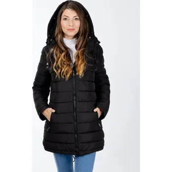 Dámská zimní bunda GLANO - černá/černá Glano černá 2506596