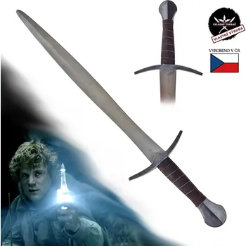 Replika zbraně Kovaný hobití meč "SAMWISE GAMGEE" na kontaktní šerm!