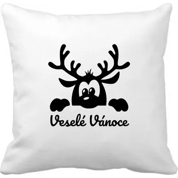 Dekorativní polštářek Fenomeno Polštářek - Sob(veselé vánoce)